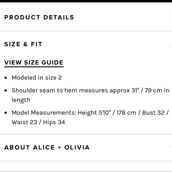 Tanner Dress in Black Multi by Alice + Olivia - Picture 6 of 7